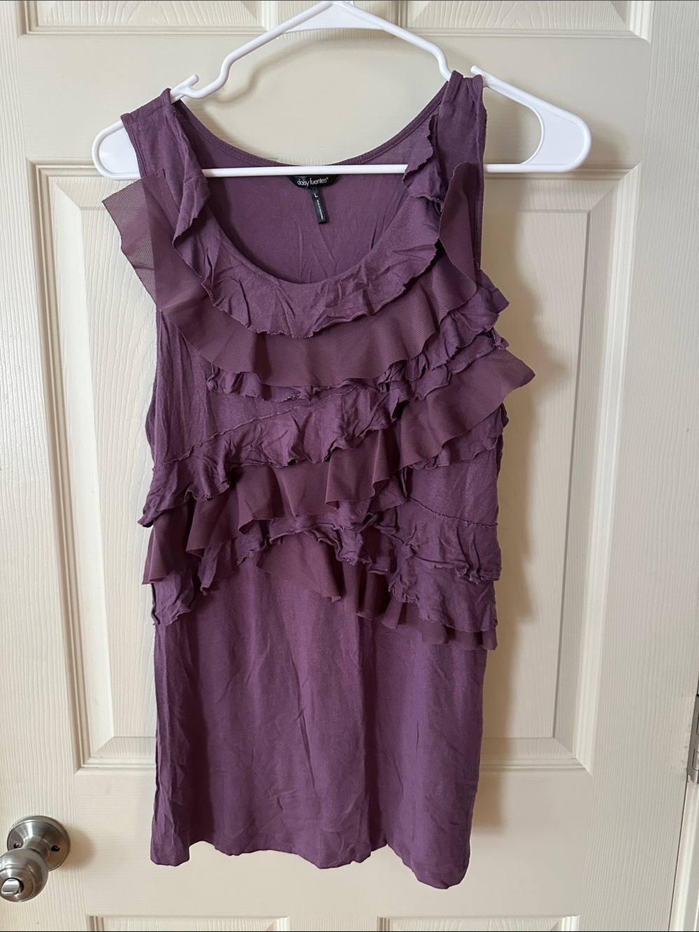 Ruffle Tank Top